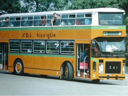Autobus a due piani SAI d'epoca